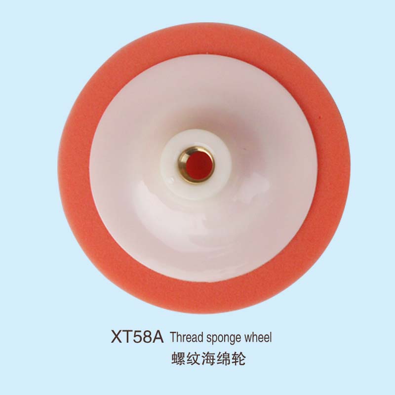 XT57 Orange Thread sponge wheel